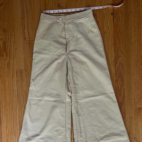Vintage Wide Bell Bottom Pants - Picture 1 of 7